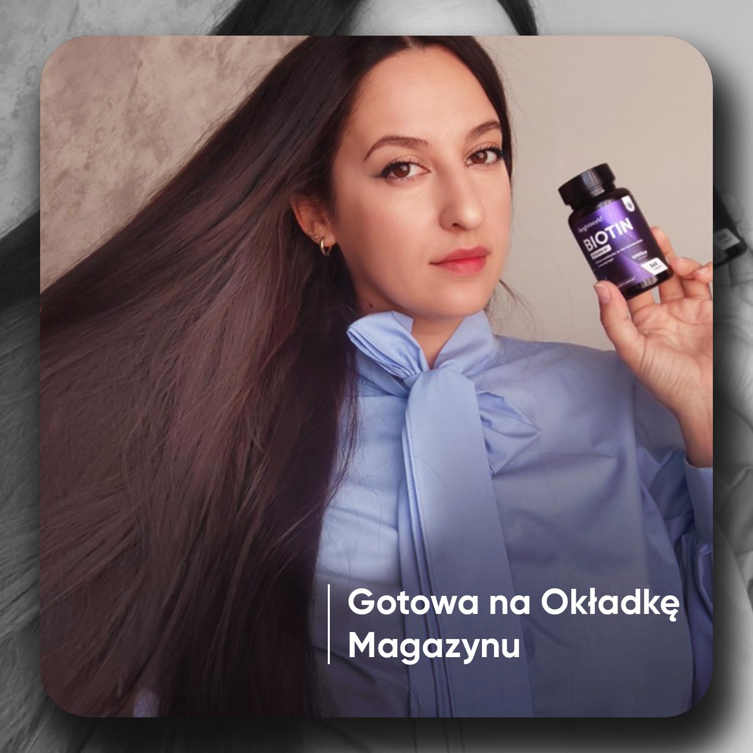 Biotyna 12 000 mcg – 365 tabletek suplementu witaminy B7 dla kobiet i mężczyzn, Biotyna przyczynia się do utrzymania prawidłowego stanu włosów (EFSA) – na 1 rok, wegańska