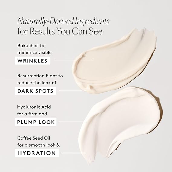 Naked & Thriving The Retinol-Alternative Duo | Restore Ultra-Rich Night Cream (50mL) + Revive Firming Eye Cream (15mL) with Hyaluronic Acid and Bakuchiol (Set of 2)
