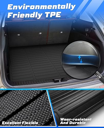 Miniatura 5 de Revestimiento de carga para Mazda CX-50 2023 2024 2025 Accesorios TPE Tapete de carga para todo tipo de clima, sin olor, antideslizante, bandeja de