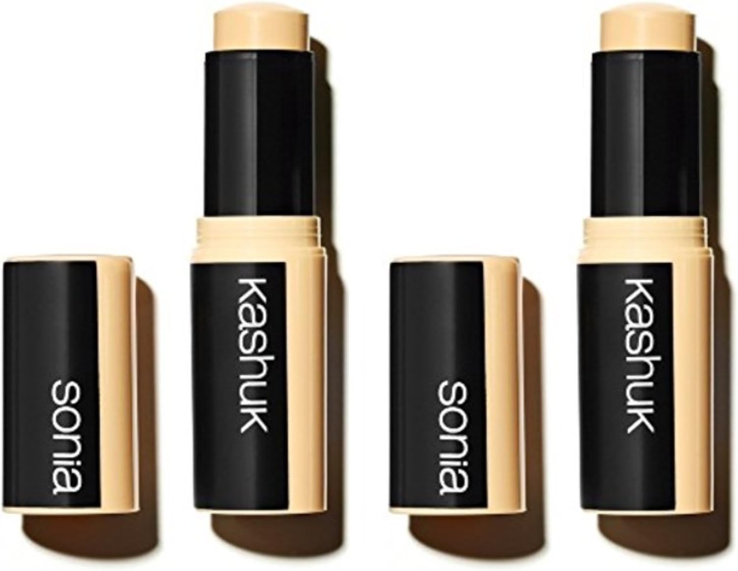 Sonia Kashuk Undetectable Foundation Stick #12, Almond (2 Pack)