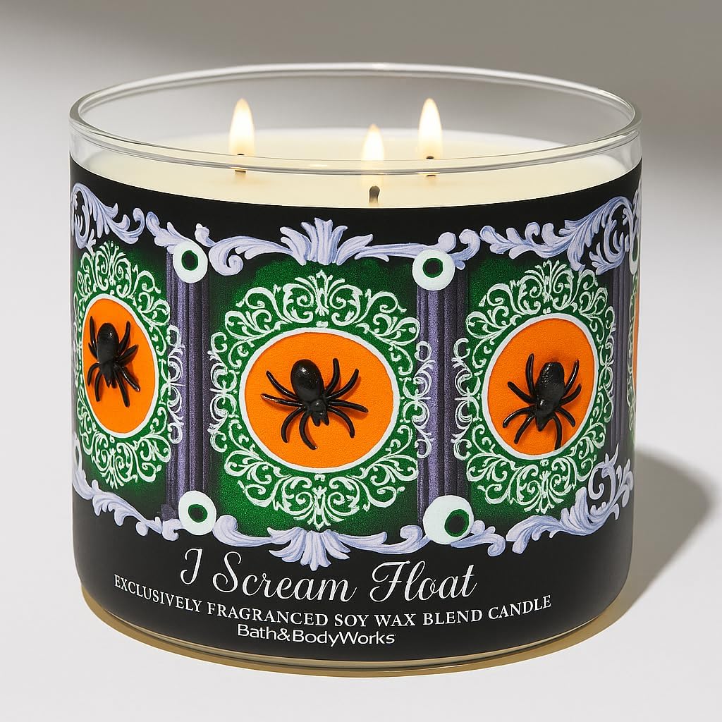 Bath & Body Works I Scream Float 3-Wick Scented Candle, Sweet & Creamy Fragrance, 14.5 oz