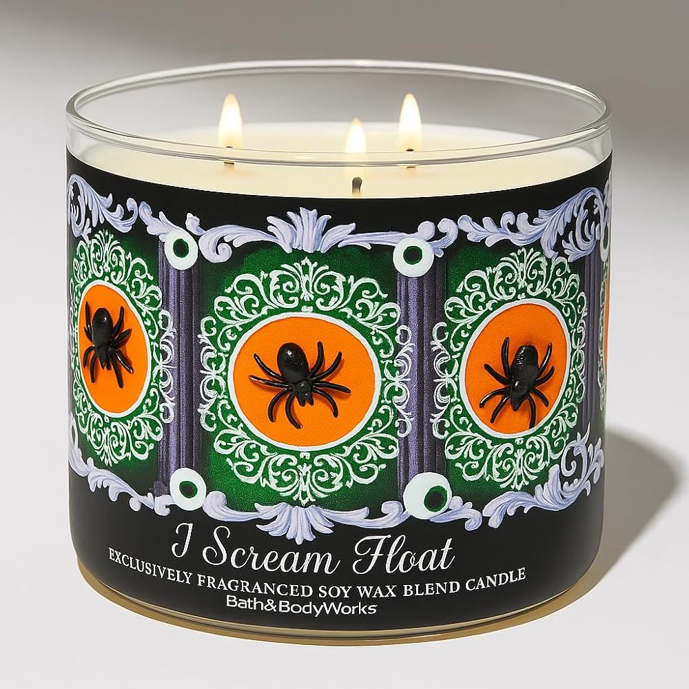 Bath & Body Works I Scream Float 3-Wick Scented Candle, Sweet & Creamy — 14.5 oz