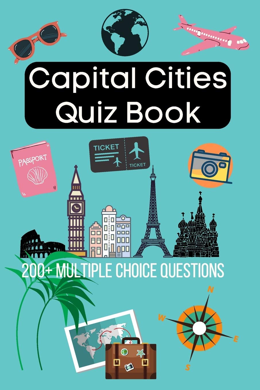 Buy Capital Cities Quiz Book 200+ Multiple Choice Questions To Test