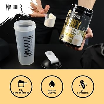 Warrior Whey Protein Powder 500 g Protein Shake - Vanilla Milkshake