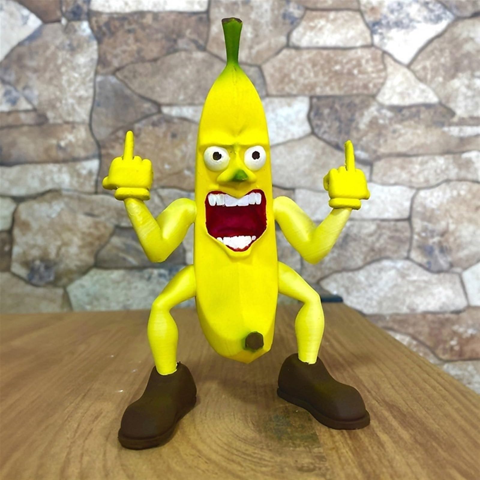 Amazon.com: NILZA Funny Little Banana Resin Figurine Ornament