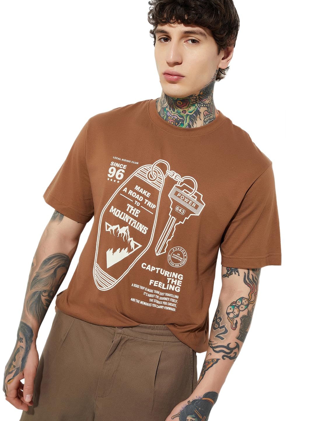 max URB_N Men Half Sleeves Round Neck Cotton Graphic Print T-Shirt-picture-15