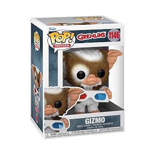 Funko Pop! Movies: Gremlins – Gizmo with 3D Glasses – Figurine en Vinyle à Collectionner – Idée de Cadeau – Produits Officiels – Jouets pour Les Enfants et Adultes – Movies Fans - Les Beatles, Paul McCartney, John Lennon, RIngo Starr, George Harrison