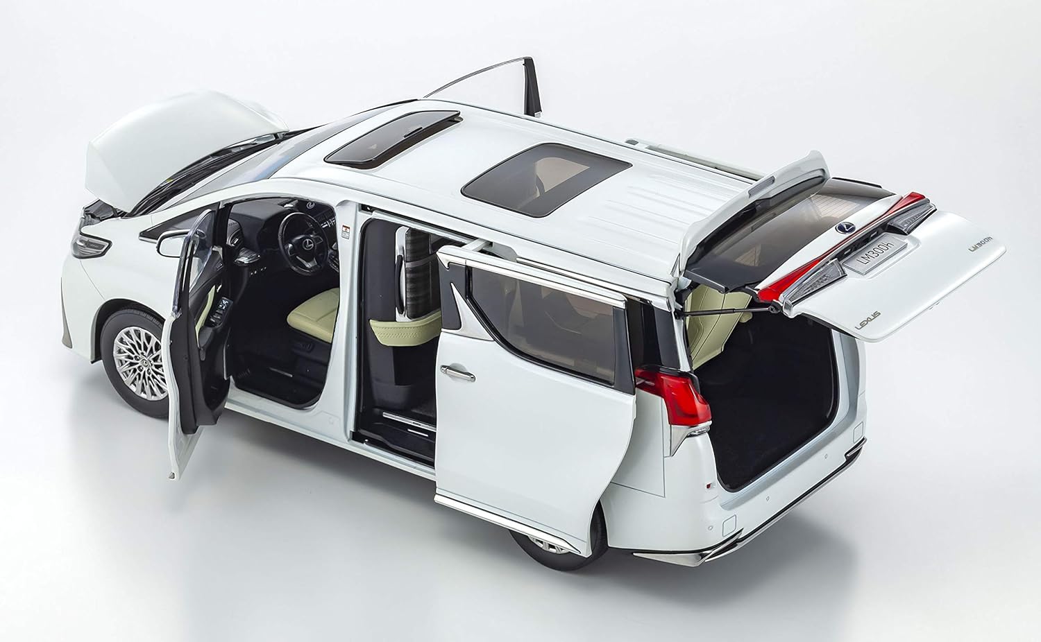 Kyosho Original 1/18 Lexus LM300h White Pearl Liberia | Ubuy