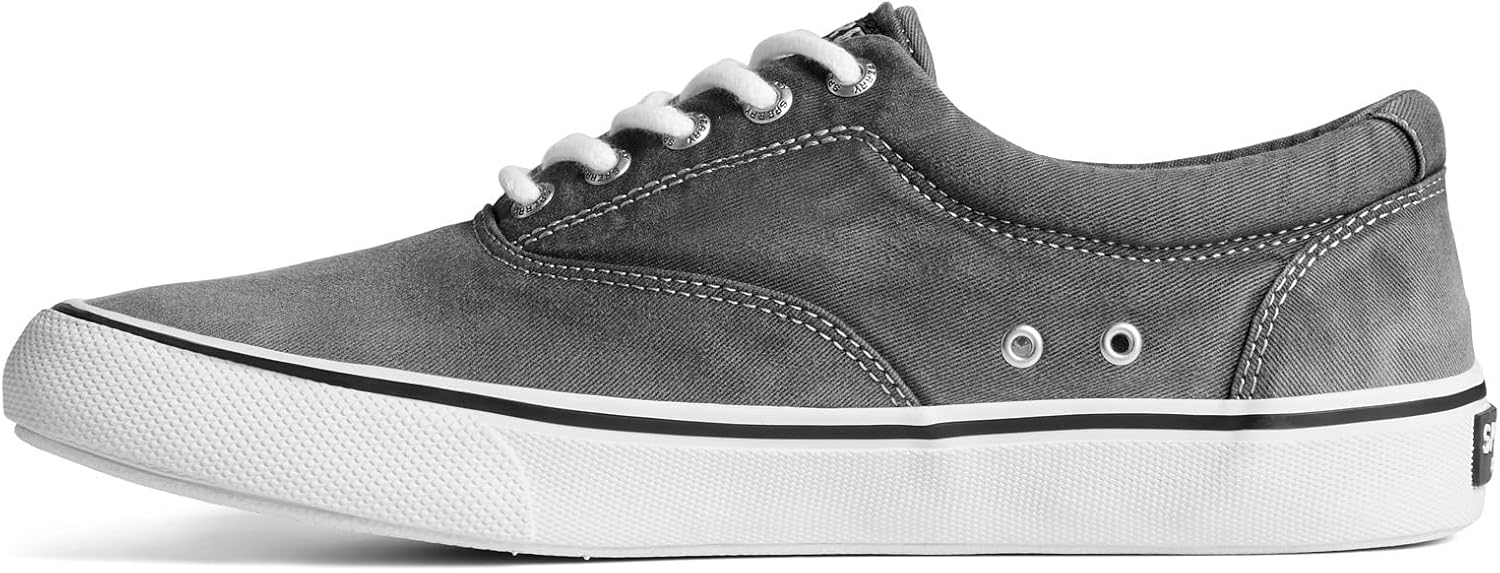 Sperry Men's Striper II CVO Sneaker, Black Ombre, 8