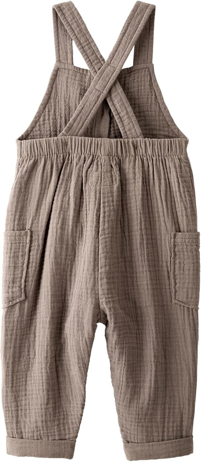 Little Planet by Carter's Baby Organic Cotton Gauze Overall Jumpsuit: Clothing, Shoes & Jewelry