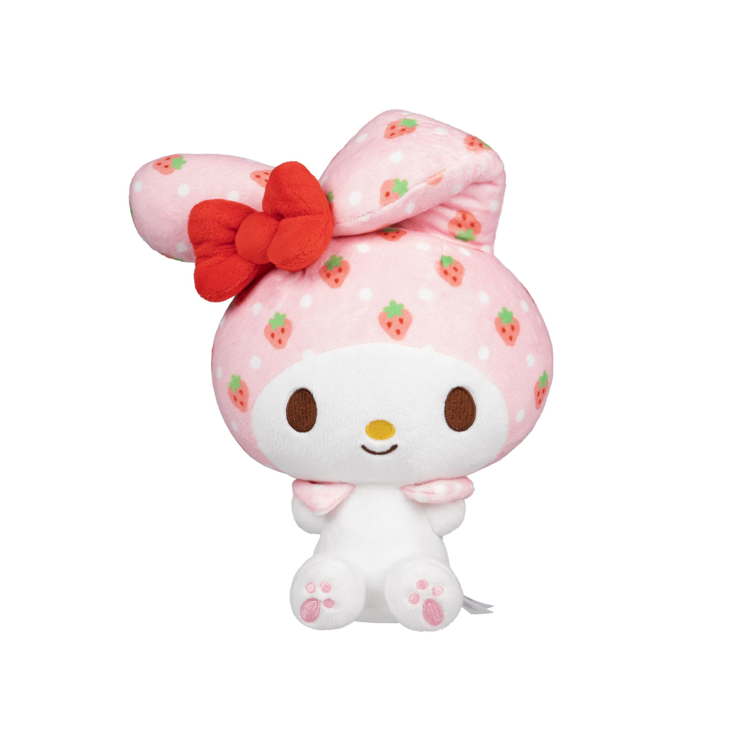 Hello Kitty and Friends - 8-Inch Strawberry Shortcake x My Melody Plush 2-Pack - Officially Licensed Sanrio Product from Jazwares - Ages 6+ - Image 5