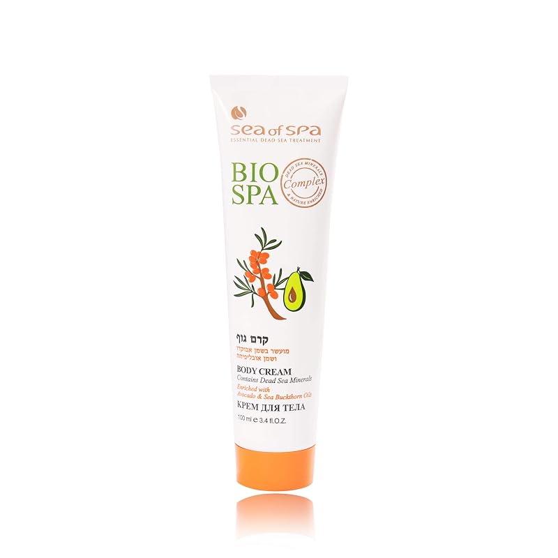 Creme corporal Sea of Spa com minerais do Mar Morto, óleo de abacate e óleo de espinheiro-marítimo, 100 mL