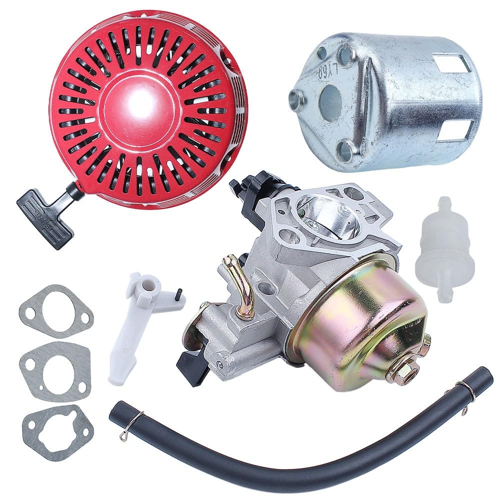 Junta De Carburador Arranque Retroceso para GX390 13HP para GX 390 Línea Filtro Combustible Motor Cortacésped Moto Carburador