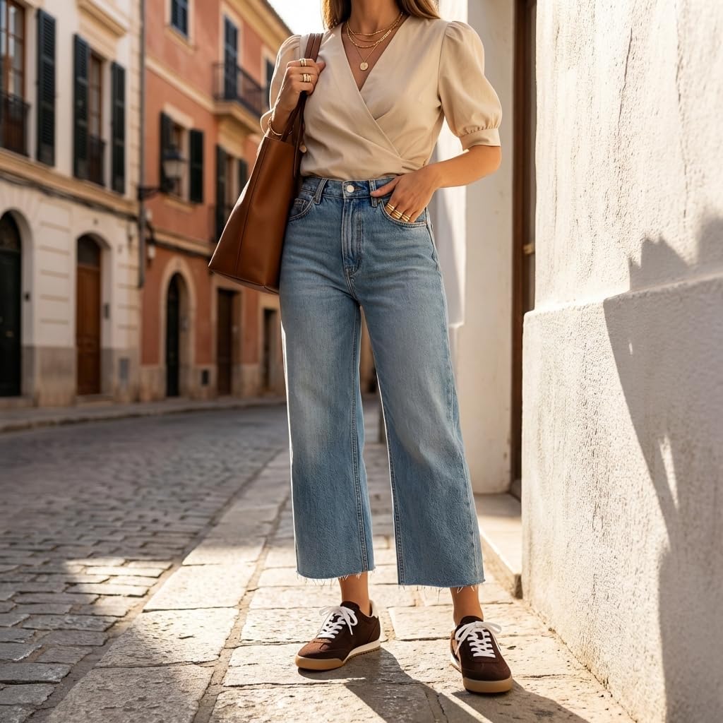 CUSHIONAIRE Topcat Genuine Leather Suede Sneakers for Women, Lightweight Everyday Casual Womens Shoes with Retro Style and Cushioned Comfort