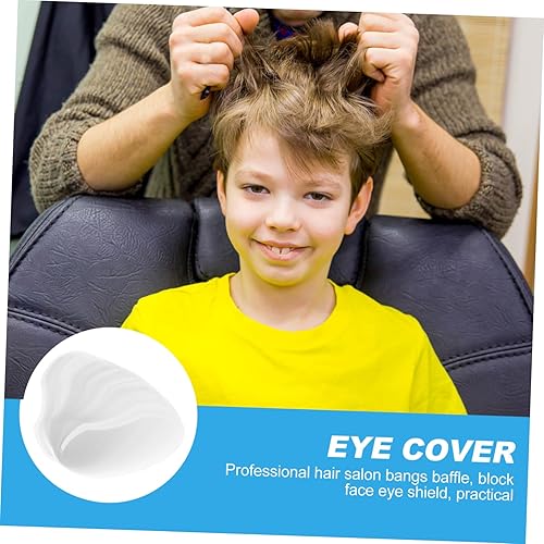 Miniatura 4 de VANZACK 100 viseras de ducha de microblading para adultos, protección para cortes de pelo, peluquería, cubierta de ojos, sin olor, fácil de usar