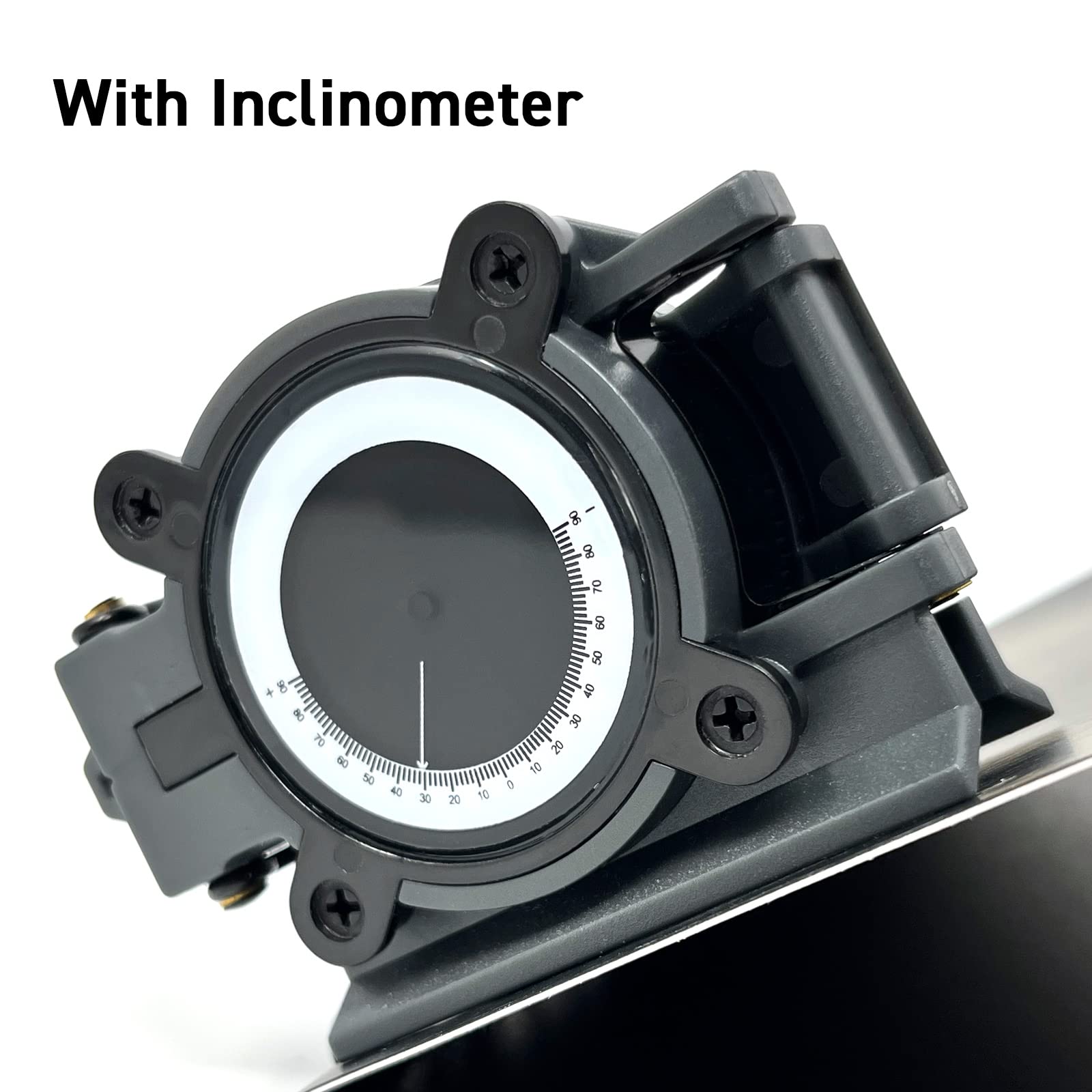 POLARIS Lensatic Compass with Inclinometer for Survival Hiking Tactical Boy Scout, Japan Design Tools