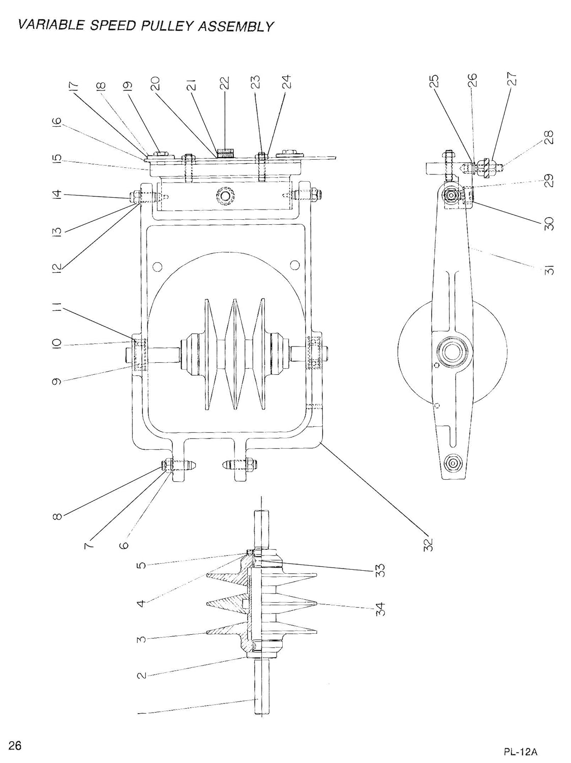 HARDINGE DV59 DSM59 DSM59R VBS VBSR Metal Lathes Parts Manual '87      Plastic Comb – January 1, 1900