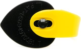 Fred Kelly Picks Palheta de guitarra D5T-L-3 Delrin Bumblebee