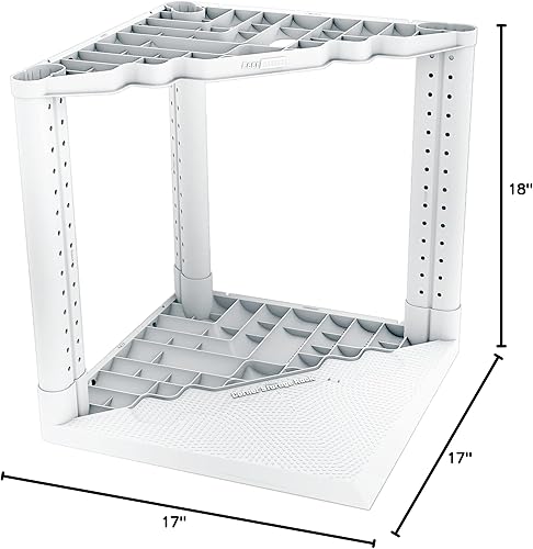 Miniatura 7 de PeerBasics Estante de almacenamiento de esquina, organización de almacenamiento de herramientas para el hogar, hasta 35 herramientas como