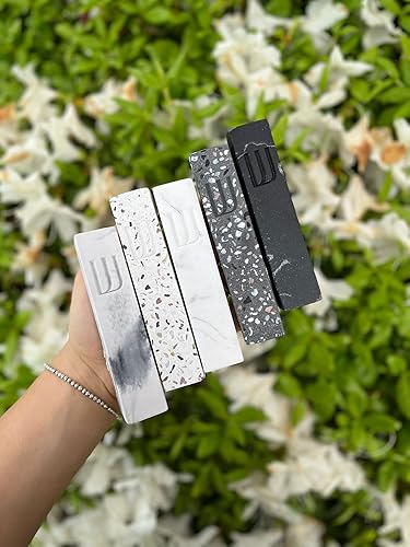 Miniatura 6 de A&S Mezuzot A&S Diseño Moderno de Estuche de Mezuzá de Piedra, Cubierta de Mezuza para Protección del Pergamino, Fácil de Despegar y Pegar, Regalo