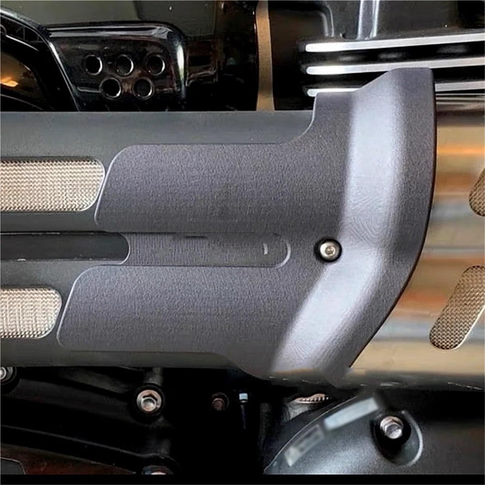 Scudo Termico Accessori per moto adatti per SCRAMBLER Scrambler 1200 Protezione termica Tubo di scarico marmitta curva