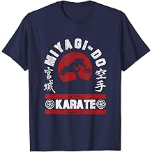 The Karate Kid Miyagi-Do Arched Tree Logo Retro Movie T-Shirt