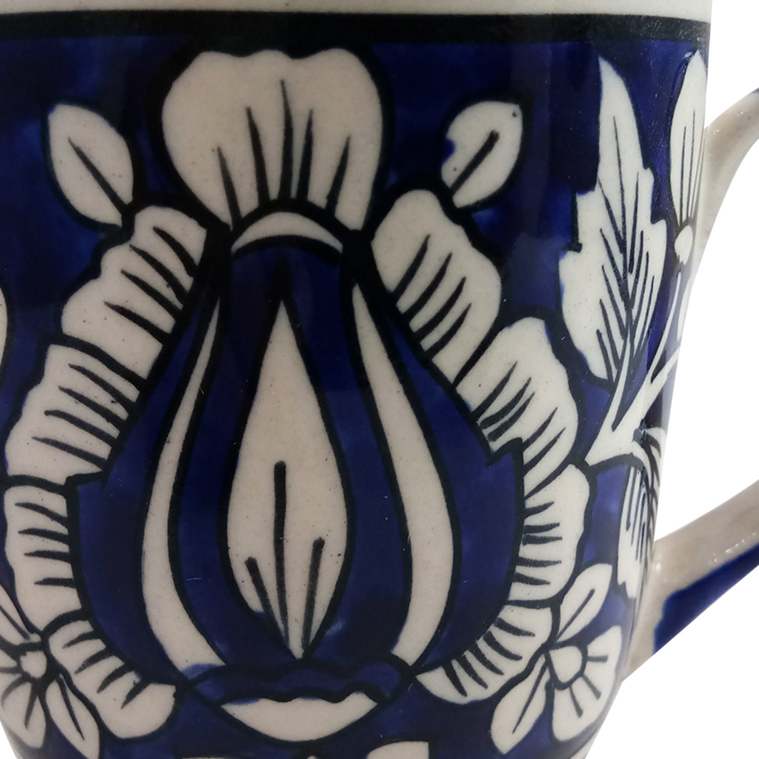 Amazon.com: India Meets India Handicraft Ceramic Mug Tea Mug Ceramic Coffee  Mug 250 ml, Best Gifting, Made By Awarded Indian Artisan :