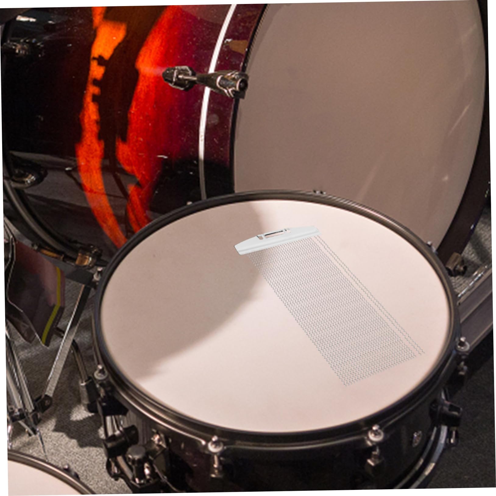CIMAXIC Snare Drum Wire Straps Durable String Belt for Drums Iron Made Buzz Reduction Instrument Accessory