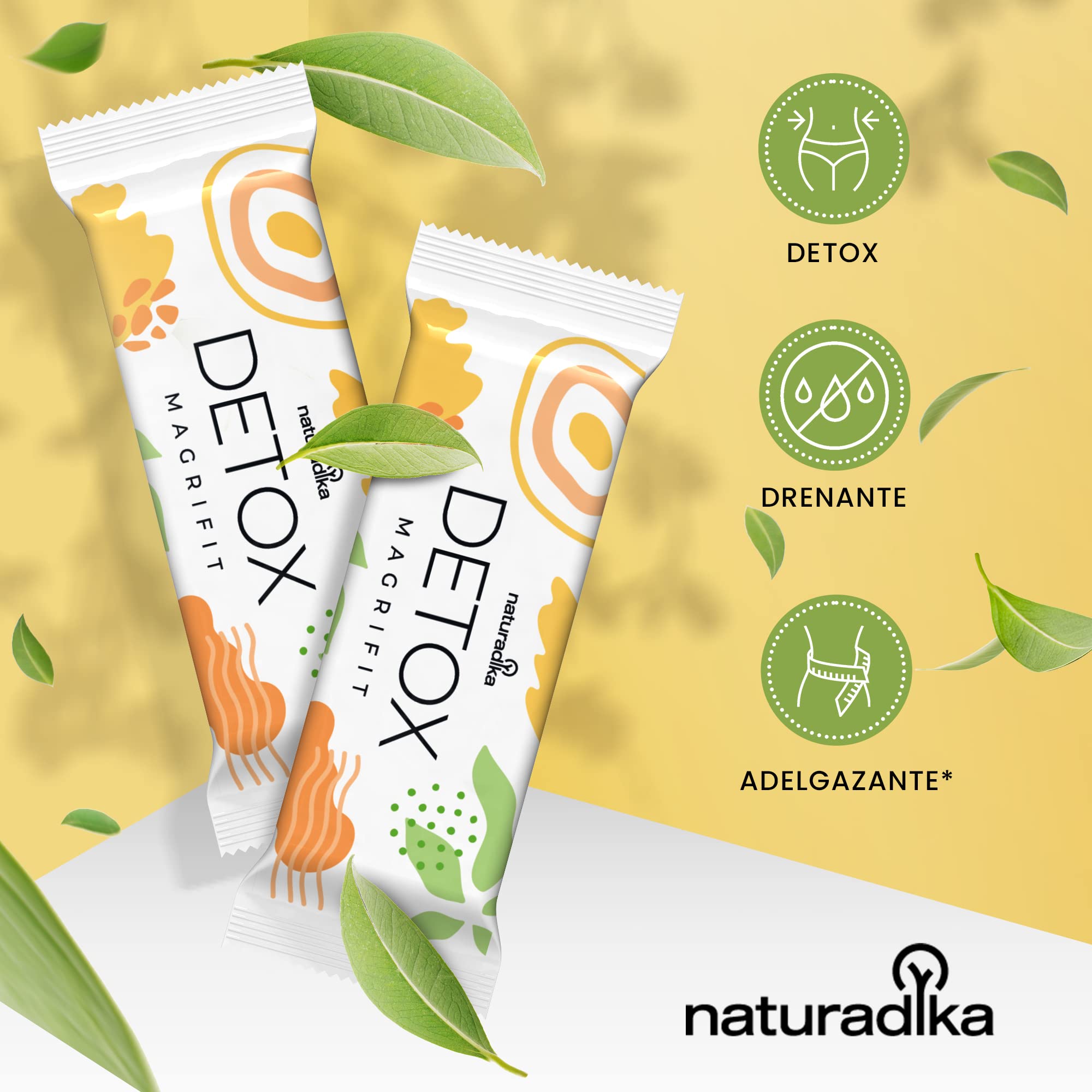 Magrifit Detox Adelgazante Potente | Retencion Liquidos | Drenantes para Adelgazar Liquidos y Perder Peso | Eliminar liquidos y grasas corporal