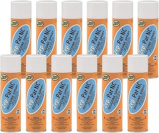 Zep-Par NC Silicone Spray Lubricant - 12 oz (Case of 12) 10701 - Reduces Friction Between Moving Parts to Decrease Wear