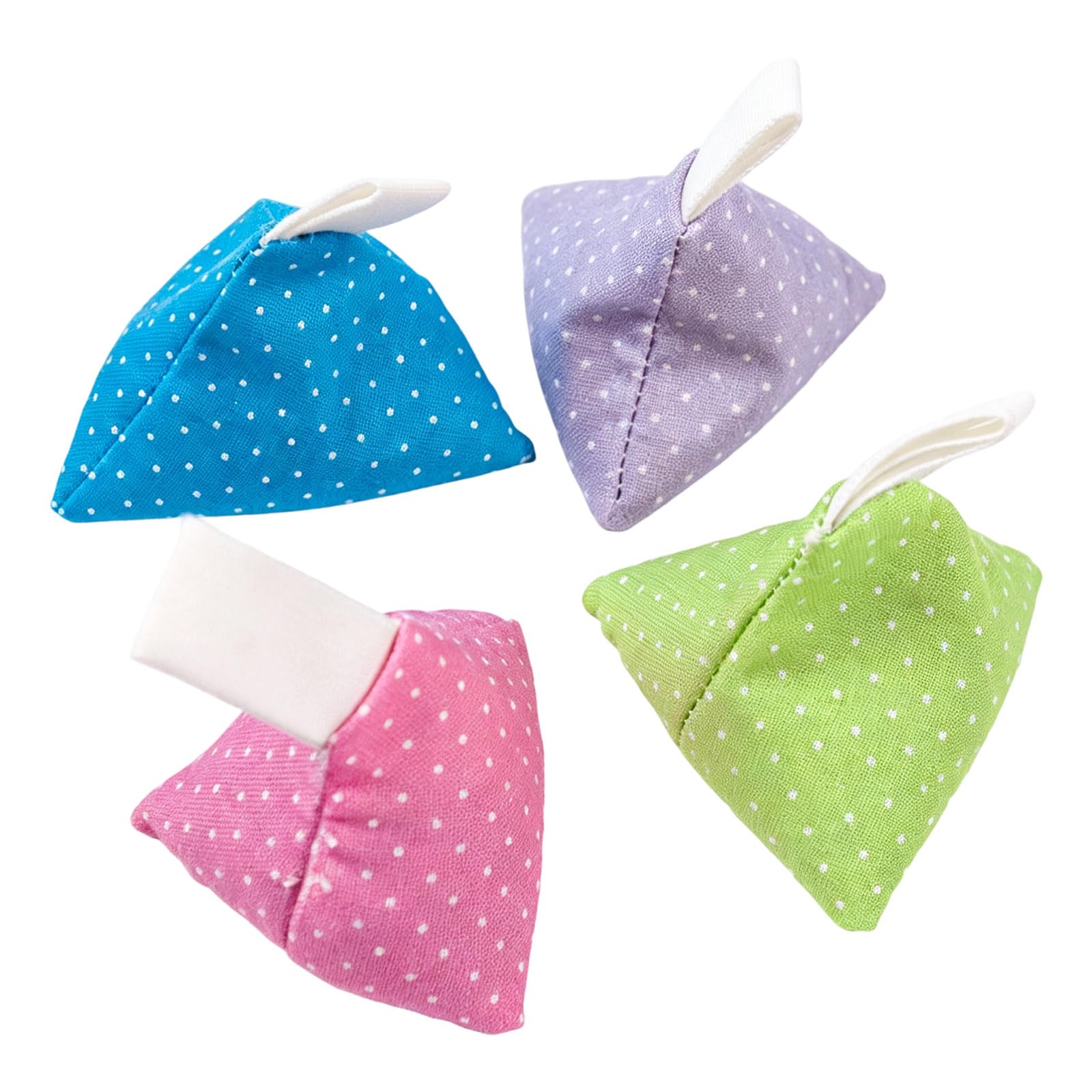 Zxfdsfdbnm Of 4 Sewing Weights in Fun Dot Pattern for Textile Art Tailoring Projects Sewing Pressers