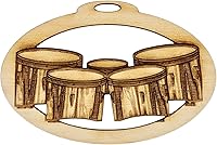 Vista 5 de Adorno personalizado de tambor de timbal, adorno de tambor de hervidor, regalos de percusión de orquesta