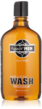 Agadir Men Hair And Body Wash, 17 Ounce