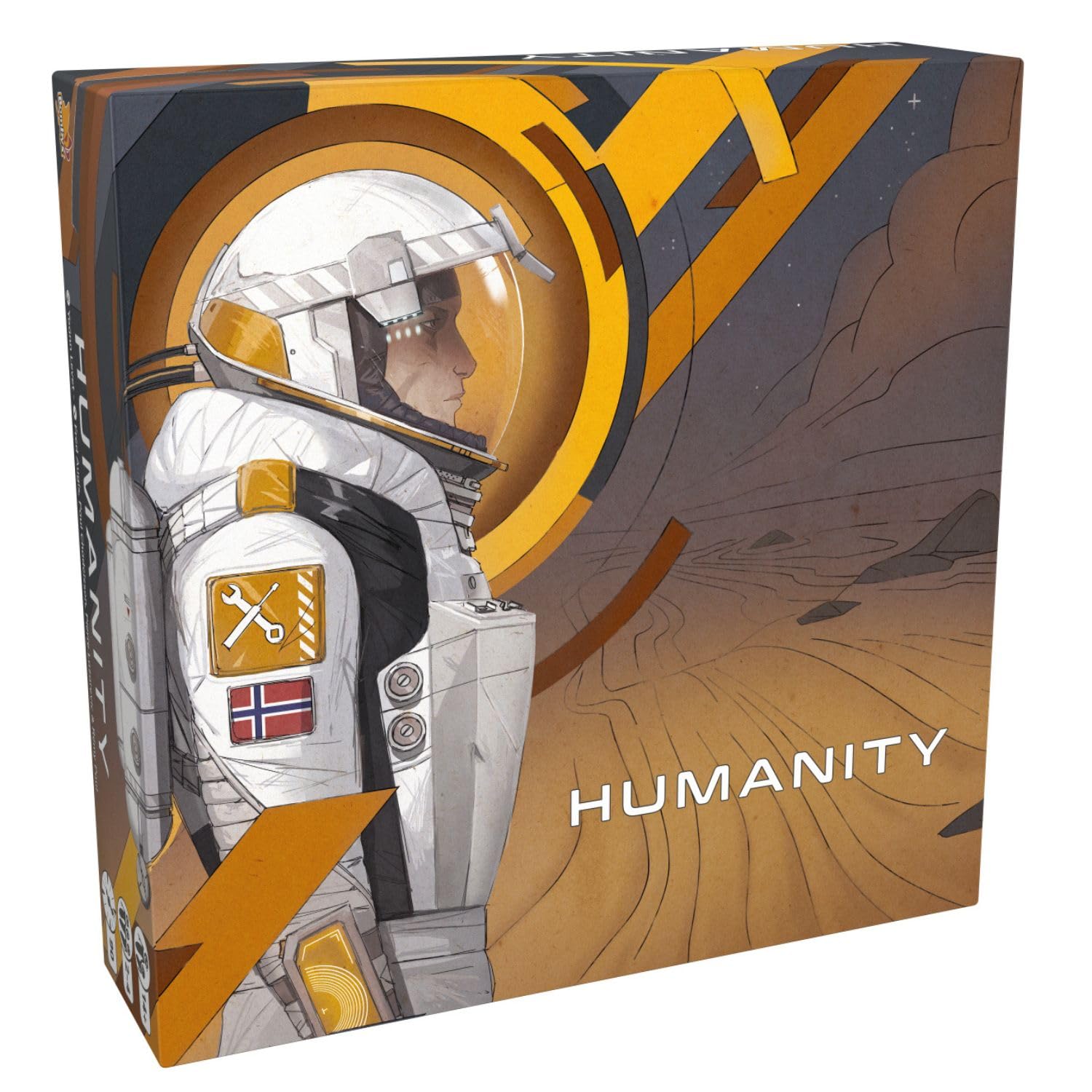 Asmodee Bombyx Humanity - Gry planszowe - Gry planszowe - Gry Ustawiające - Od 14 lat - dla 2 do 4 graczy - wersja francuska