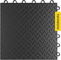 Vista 1 de Azulejos de garaje entrelazados para garaje, paquete de 48 unidades, antideslizantes, resistentes al aceite y a las manchas, para garajes, pisos