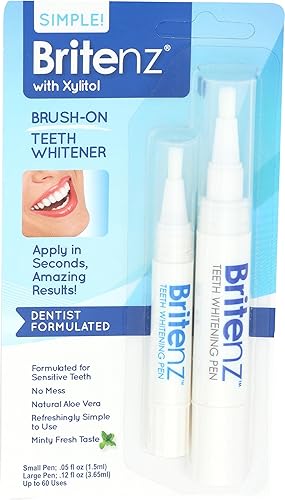 Britenz Natural dientes blanqueamiento pluma paquete combinado 005 fl oz