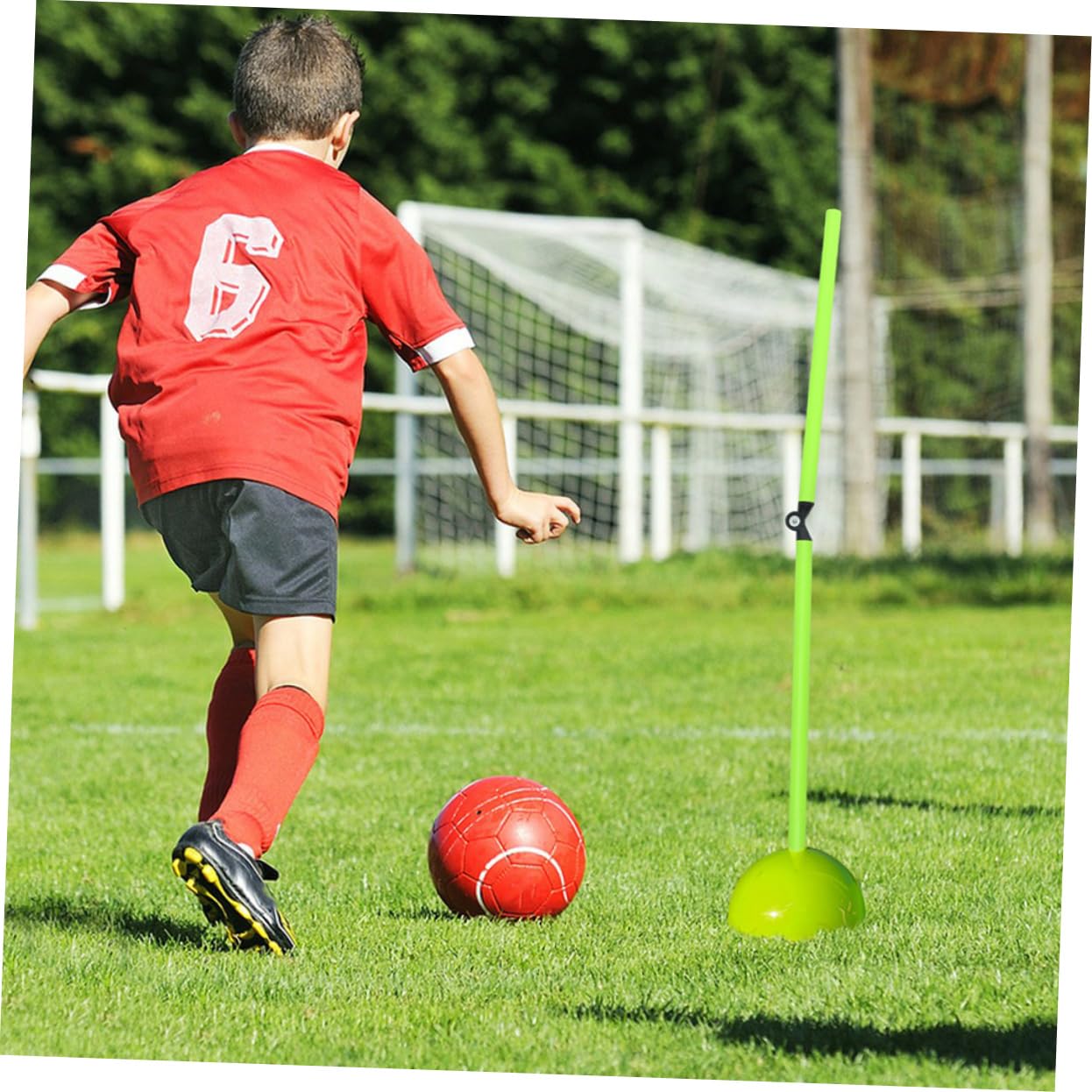 TOYANDONA 3piezas Postes De Fútbol Valla De Baloncesto Herramienta De Entrenamiento Deportivo Abs Aluminio