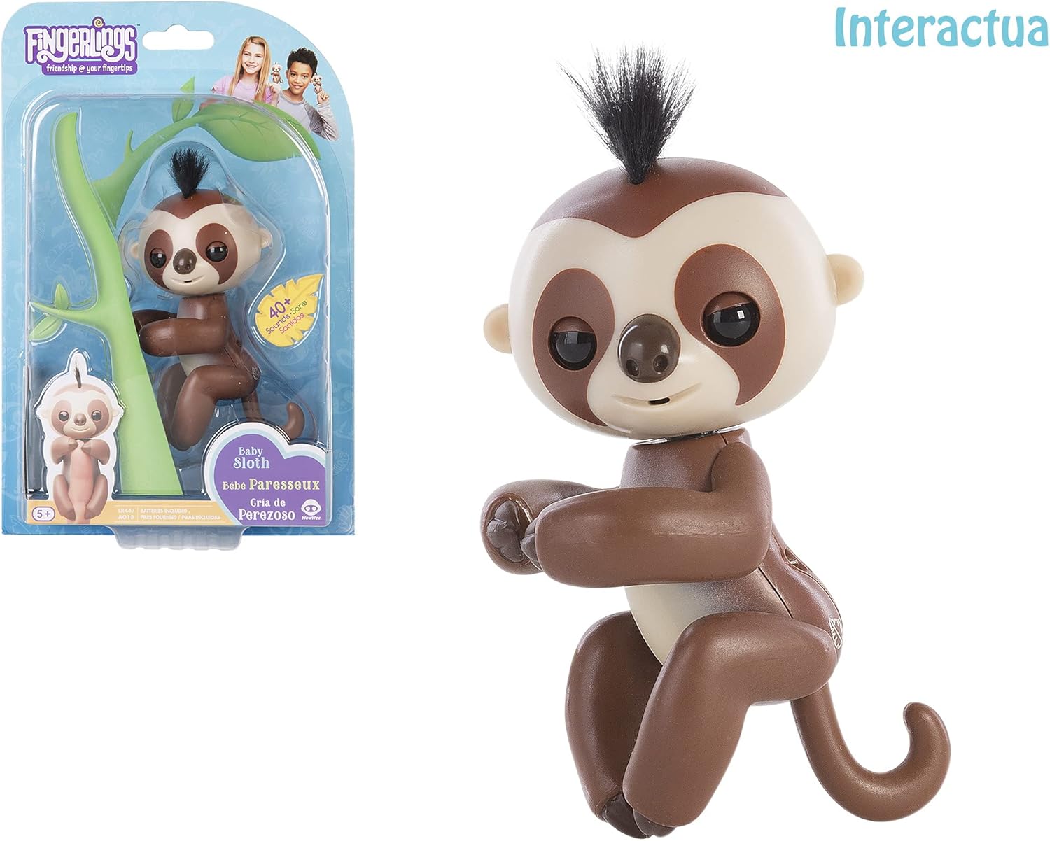 Amazon Com Fingerlings Baby Sloth Kingsley Brown Interactive Baby Pet By Wowwee Toys Games Amazon Com Fingerlings Baby Sloth Kingsley Brown Interactive Baby Pet By Wowwee Toys Games