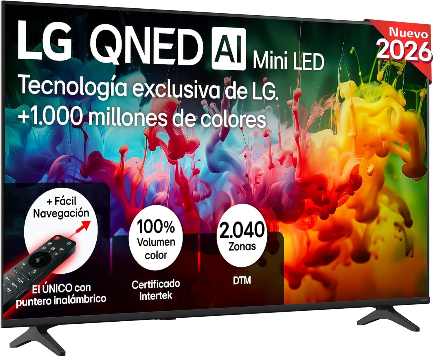TV LG QNED70 55 polegadas