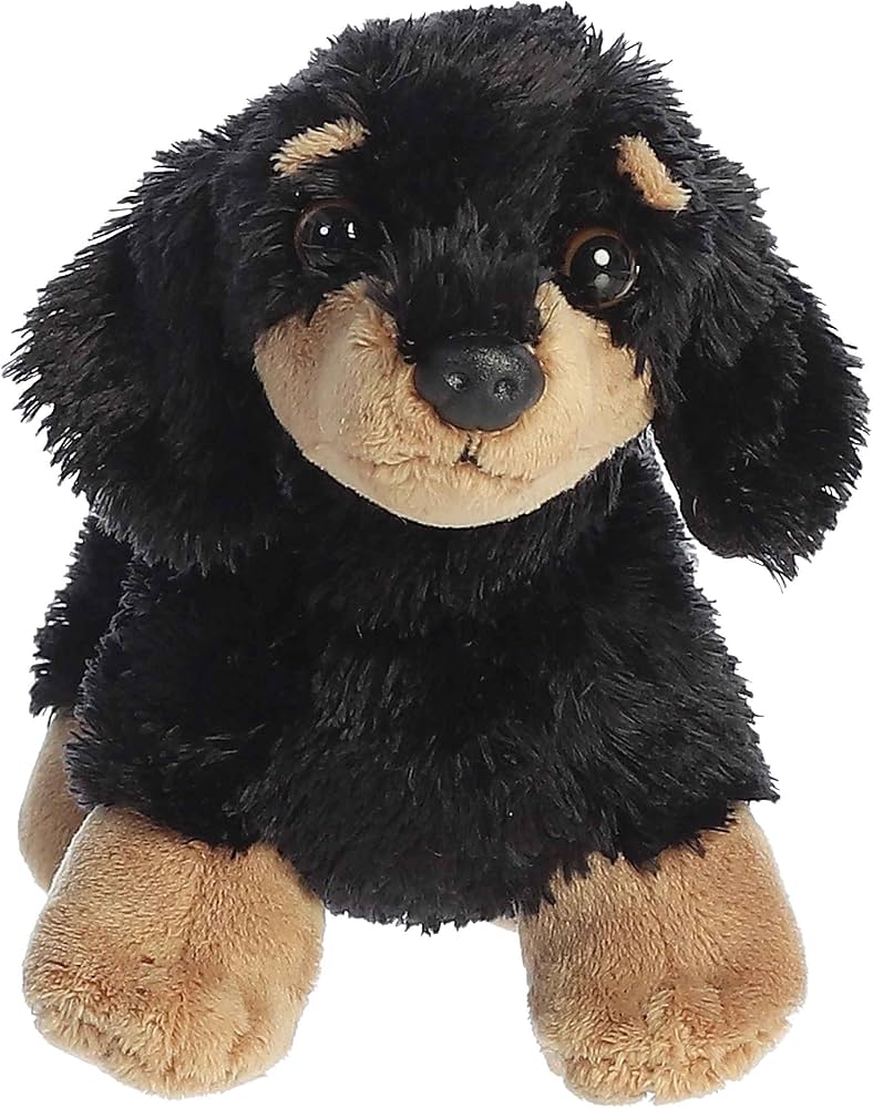 Amazon.co.jp: Aurora ぬいぐるみ Vienna ダックスフント ミニ Flopsie