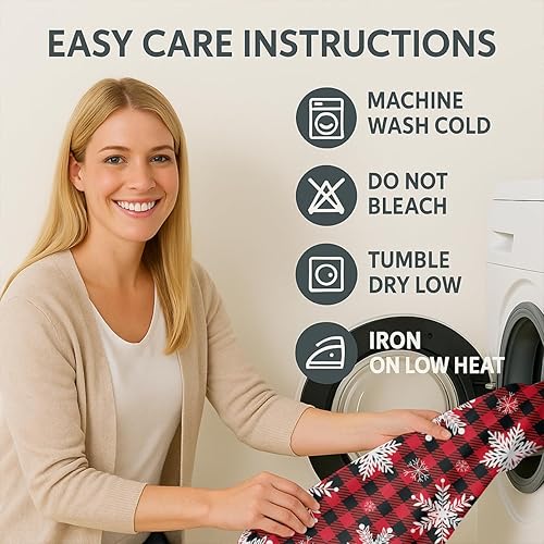 Miniatura 64 de Cortinas opacas de Navidad para niñas y niños, decoración del hogar, decoración navideña, árbol de acebo, estrella, Navidad, ojales, cortinas con