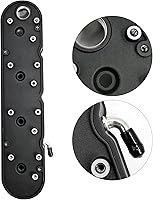 Vista 6 de Black Finned Aluminum Valve Covers w/Coil Mounts & Cover Compatible with LS1 LS2 LS3 LS6 LS7 Chevy Small Block V8 293 325 364 376 427