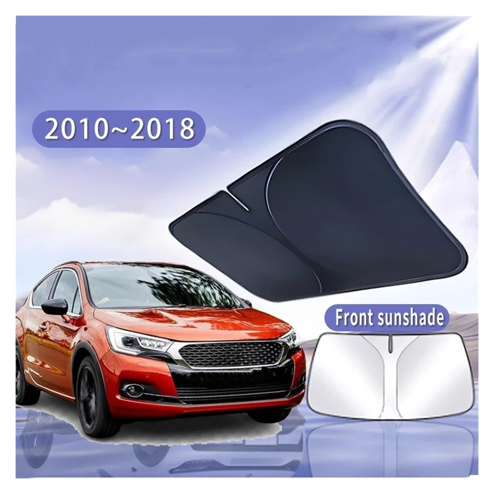 Parasole Auto Per Citroen DS 4 DS4 2010~2018 2015 2016 Parabrezza Anteriore Parasole Isolamento Termico Raffreddamento Estivo Visiera Parasole Auto Parabrezza