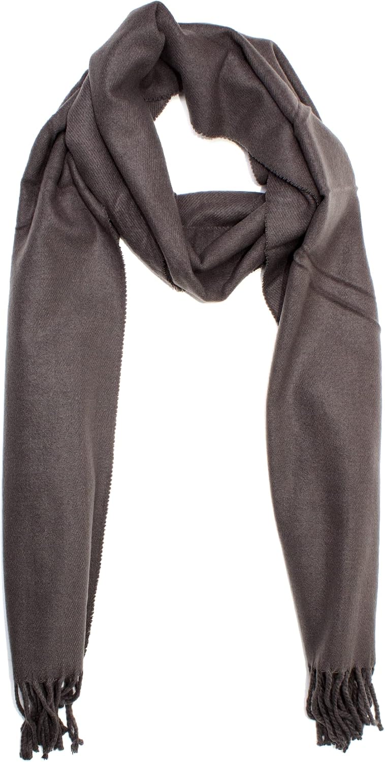 Soft Cashmere Feel Long Scarf for Women & Men, Warm Winter Scarf, Elegant Wrap for Evening Dresses, Formal accessory
