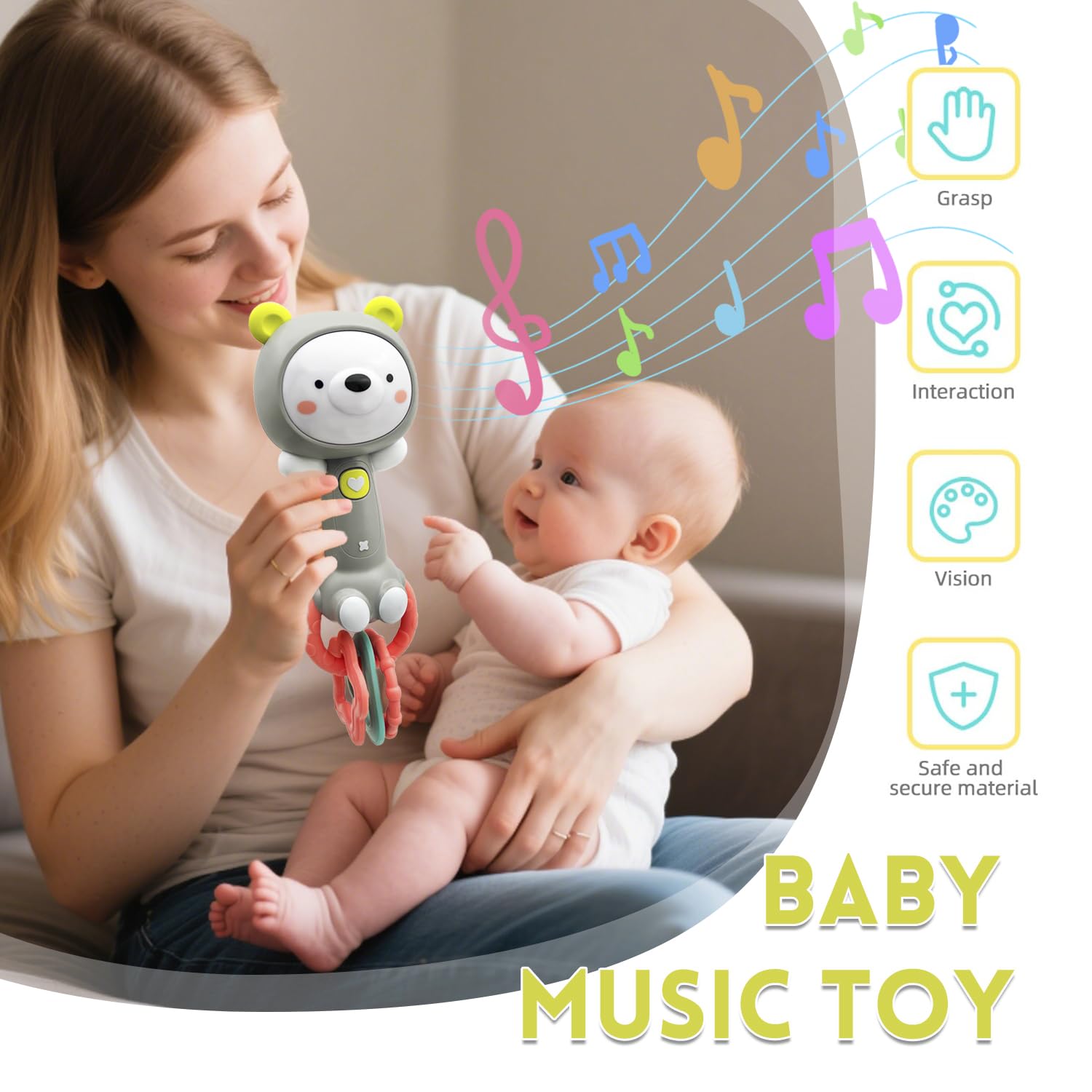 Baby Music Toy 6 to 12 Months - Image 2