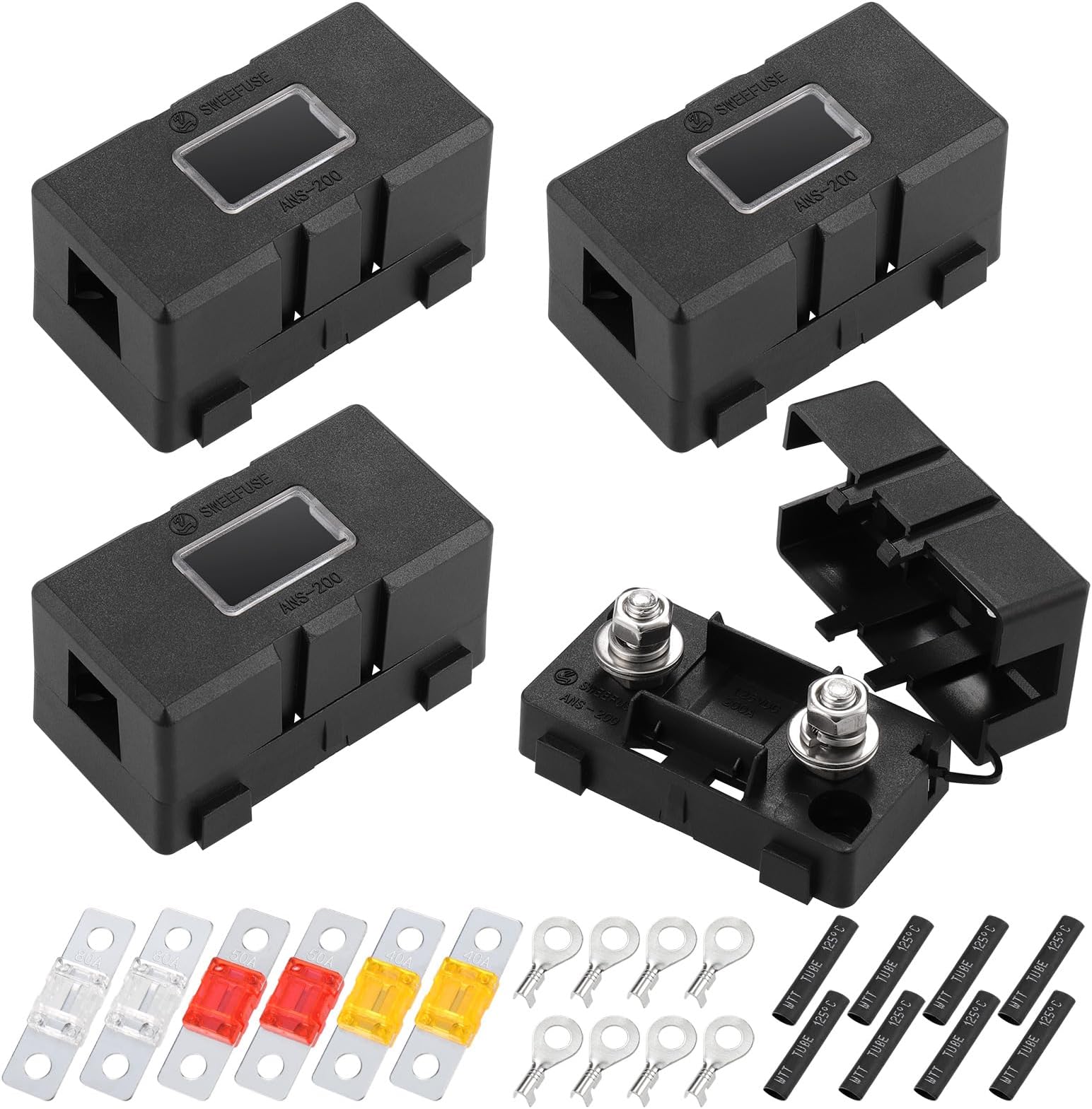 Buy Painless Wiring Midi Fuse Holder 200 Amp 80003 Online | Australia - View #4