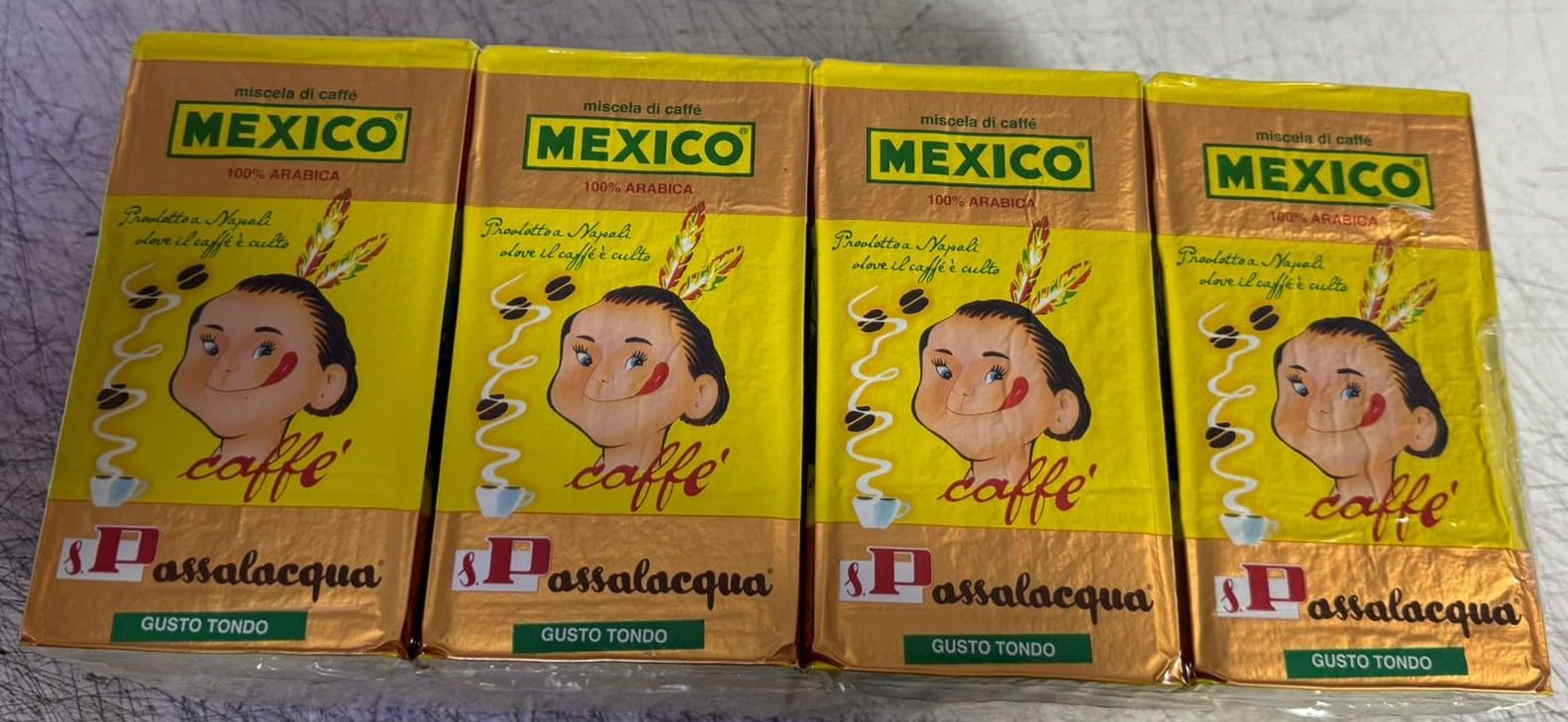 Caffè Passalacqua Mekico Gr. 250 | Caffè Mexico - Cartone 12 pezzi