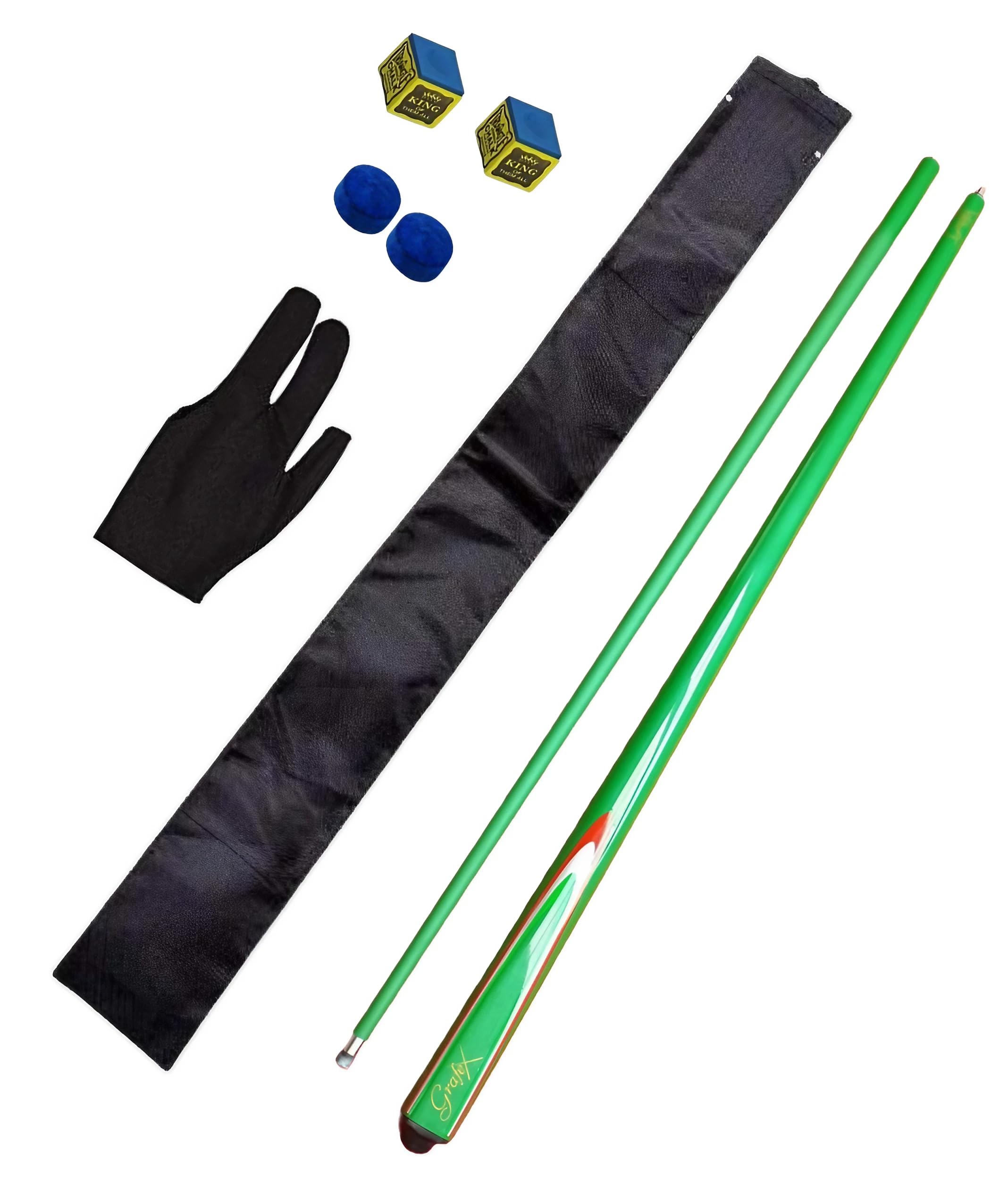 JBB Snooker Cue Stick and Pool Cue Stick Combo of Billiards and Snooker with Cue Stick 9mm (Black) with Cue Cover, Glove, 2-Chalk and 2-Cue Tips-picture-23