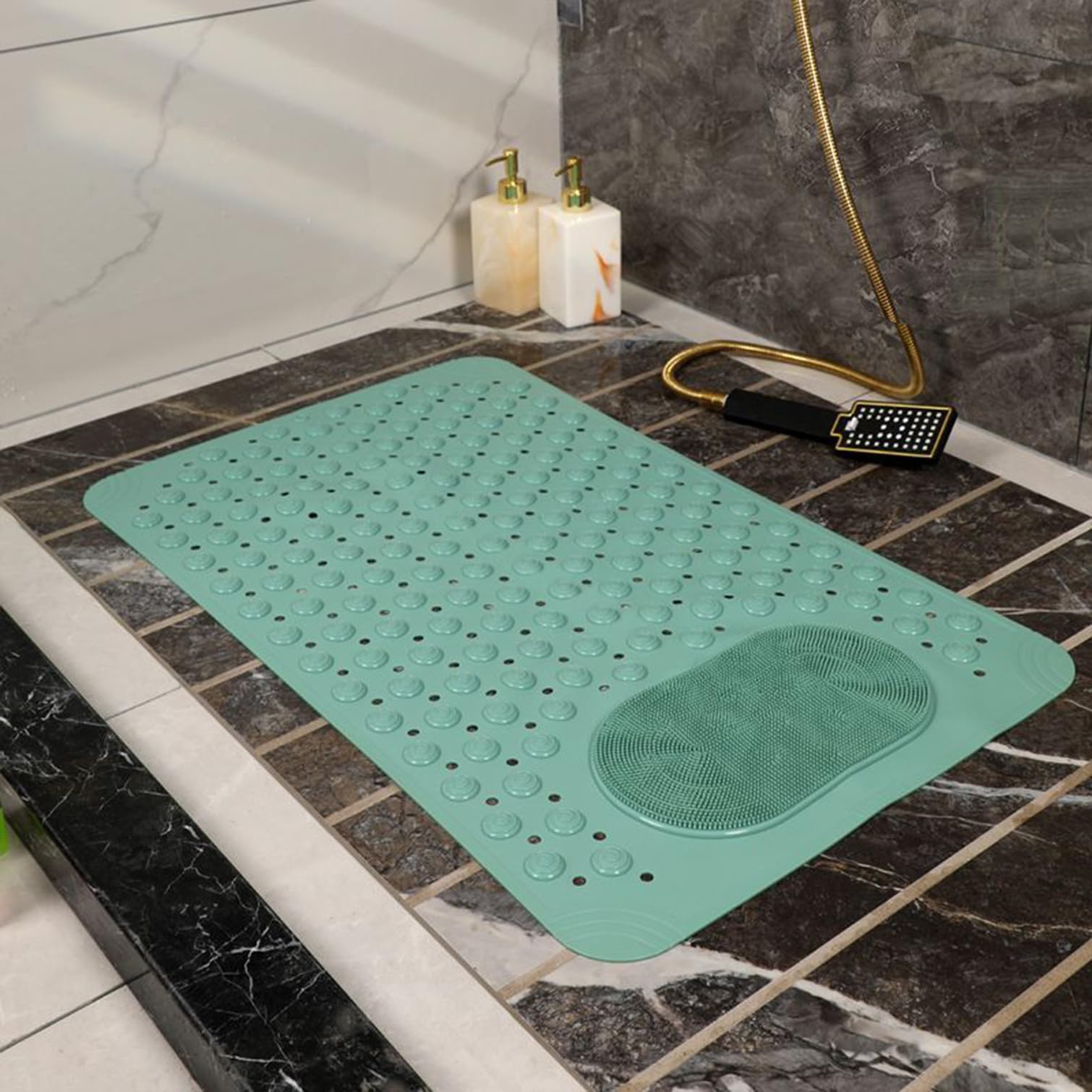Extra Long Shower Stall Mat Non Slip Bathtub Bath Mats W