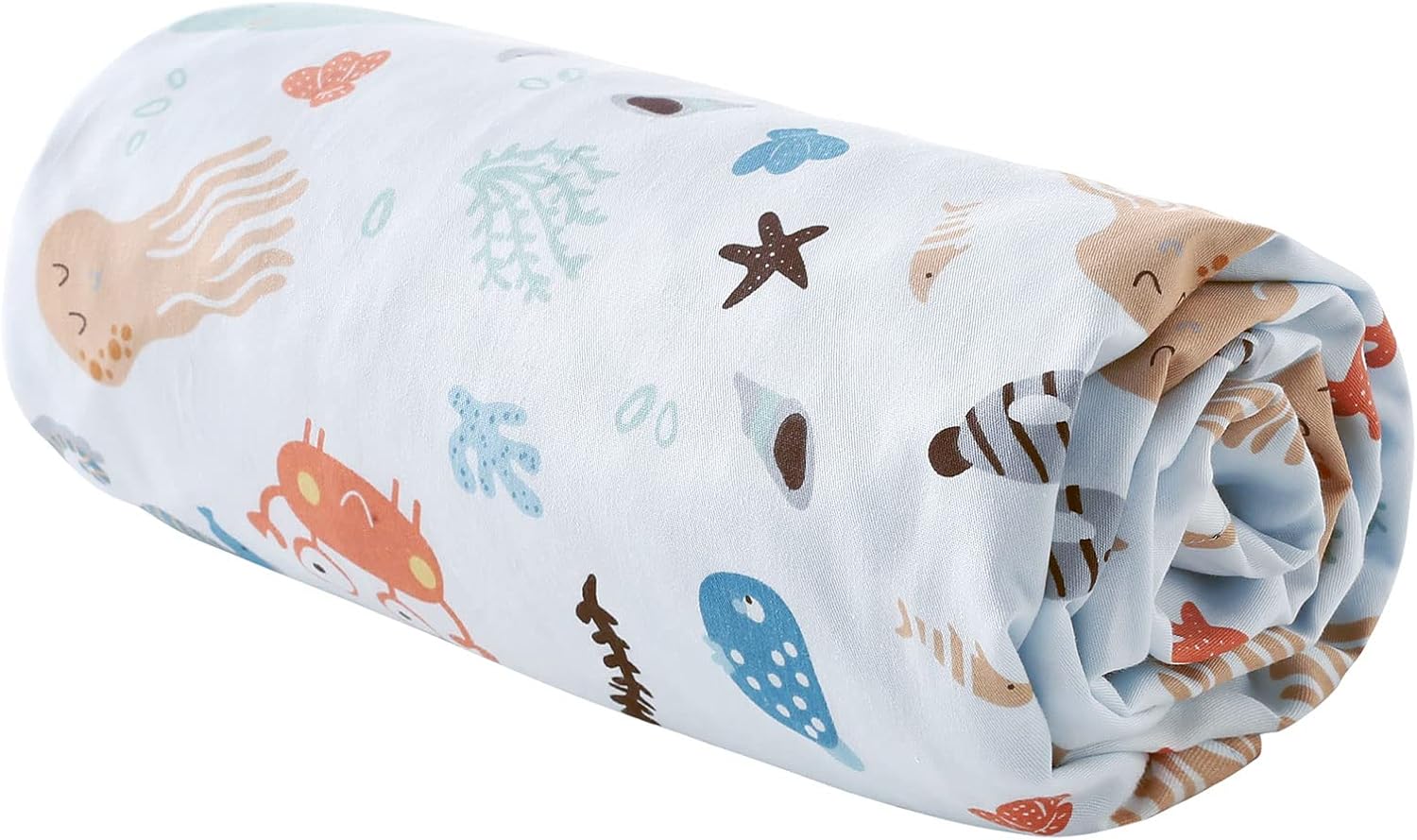 POSENPRO Baby Blanket for Boys Girls, Soft Plush Minky Baby Blanket with Dotted Backing, Lovely Ocean Animals Double Layer Toddler Receiving Blanket Throw for Stroller & Crib, 30 x 40 Inches : Baby